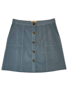 Kiel James Patrick Darling Mini Skirt 12 (fits 6-8) Seafoam Corduroy